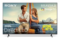 SONY TV K-43S3, 43", 4K HDR, Google TV